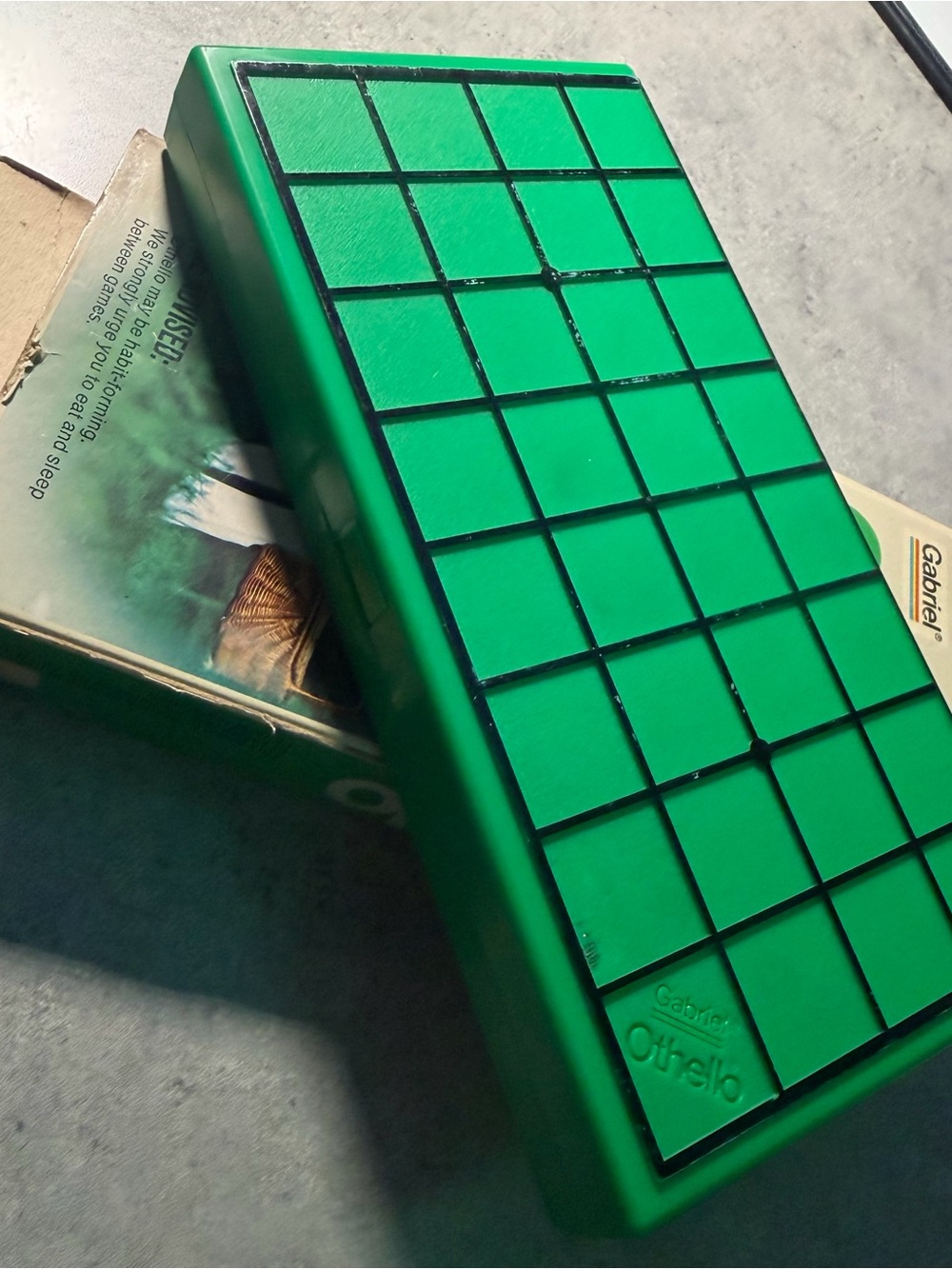 Vintage 1977 GABRIEL Pocket Othello Board Game - 100% COMPLETE - GOOD SHAPE - Picture 4 of 5